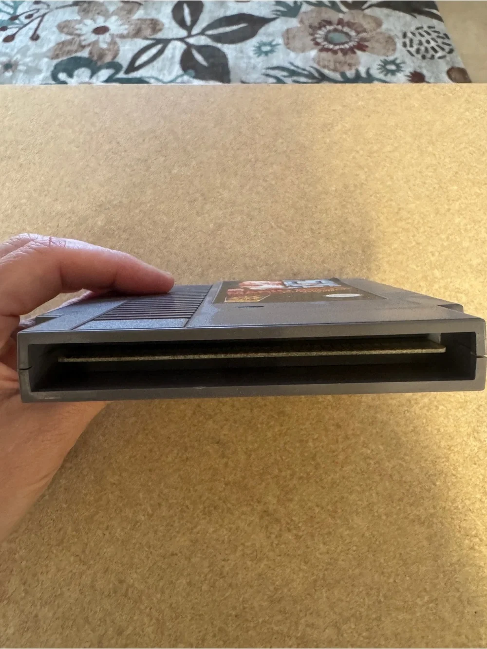 Nintendo Entertainment System (NES) game cartridge 'Super Mario Bros.'